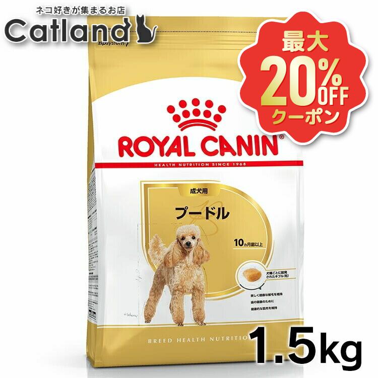 【最大限度20%OFFクーポン券★6/3-7】ロイヤル聖地 犬 BHN プードル 成犬用 1.5kg ≪定まり品≫ 生後10ヵ月齢以上 成年者 犬 ボンネット 素っ気ない 割り増し金ボンネット ROYAL CANIN  [3182550743174]【rcdb13】