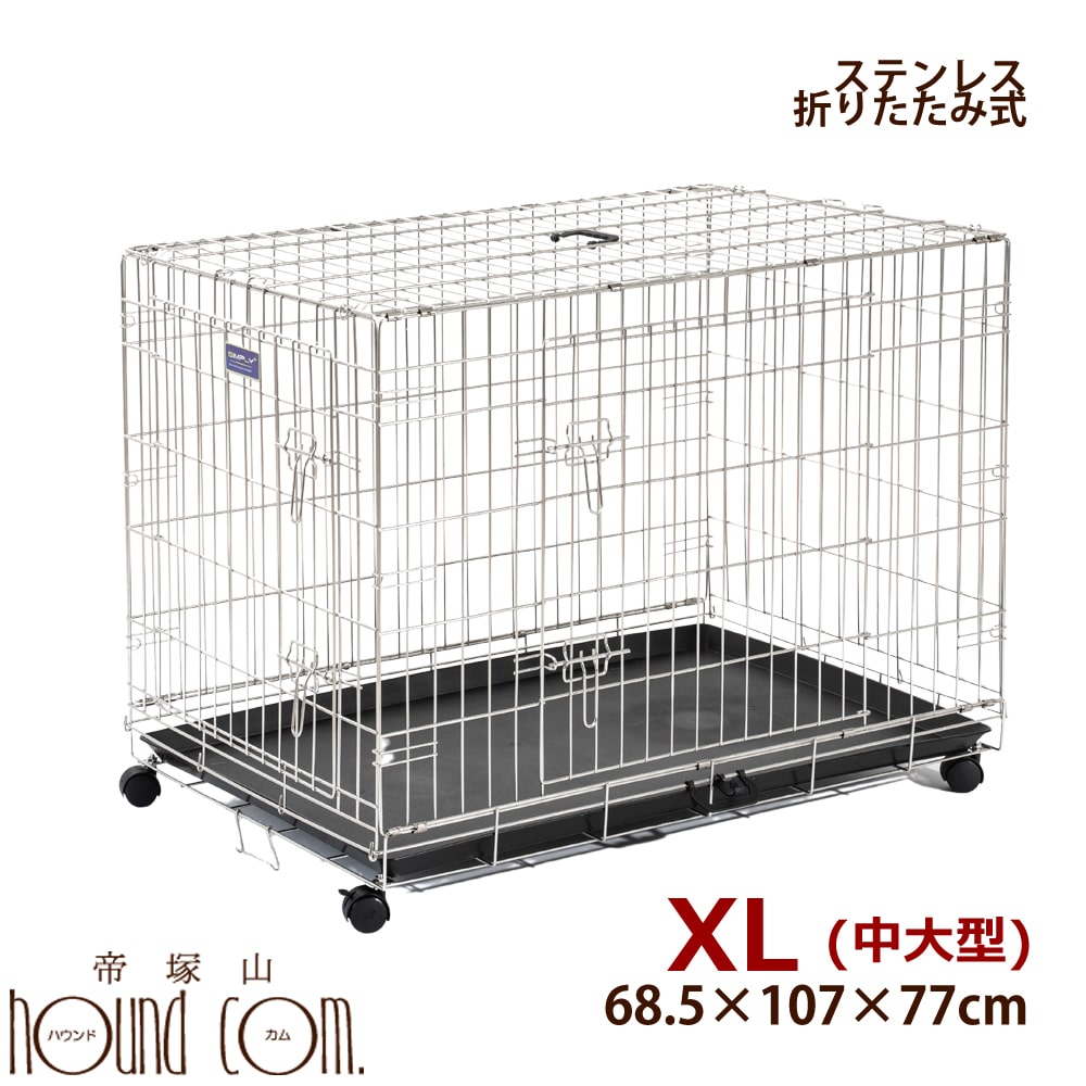 ペット用ケージ ローズゴールド 42x37x80CM THE ROOM(ペットサークル) ローズゴールド : MyStyleペット