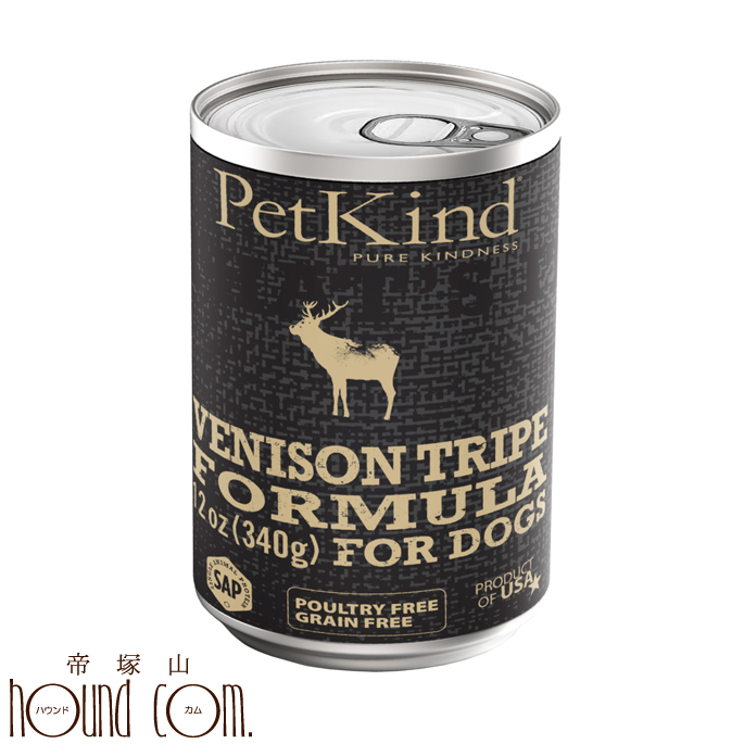 ペットカインド トライペット缶詰 ベニソン12缶 - ペットフード
