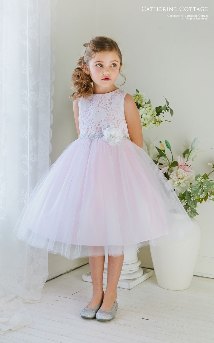 楽天市場 在庫限り 子供ドレス 発表会 コサージュ付き薔薇柄コード