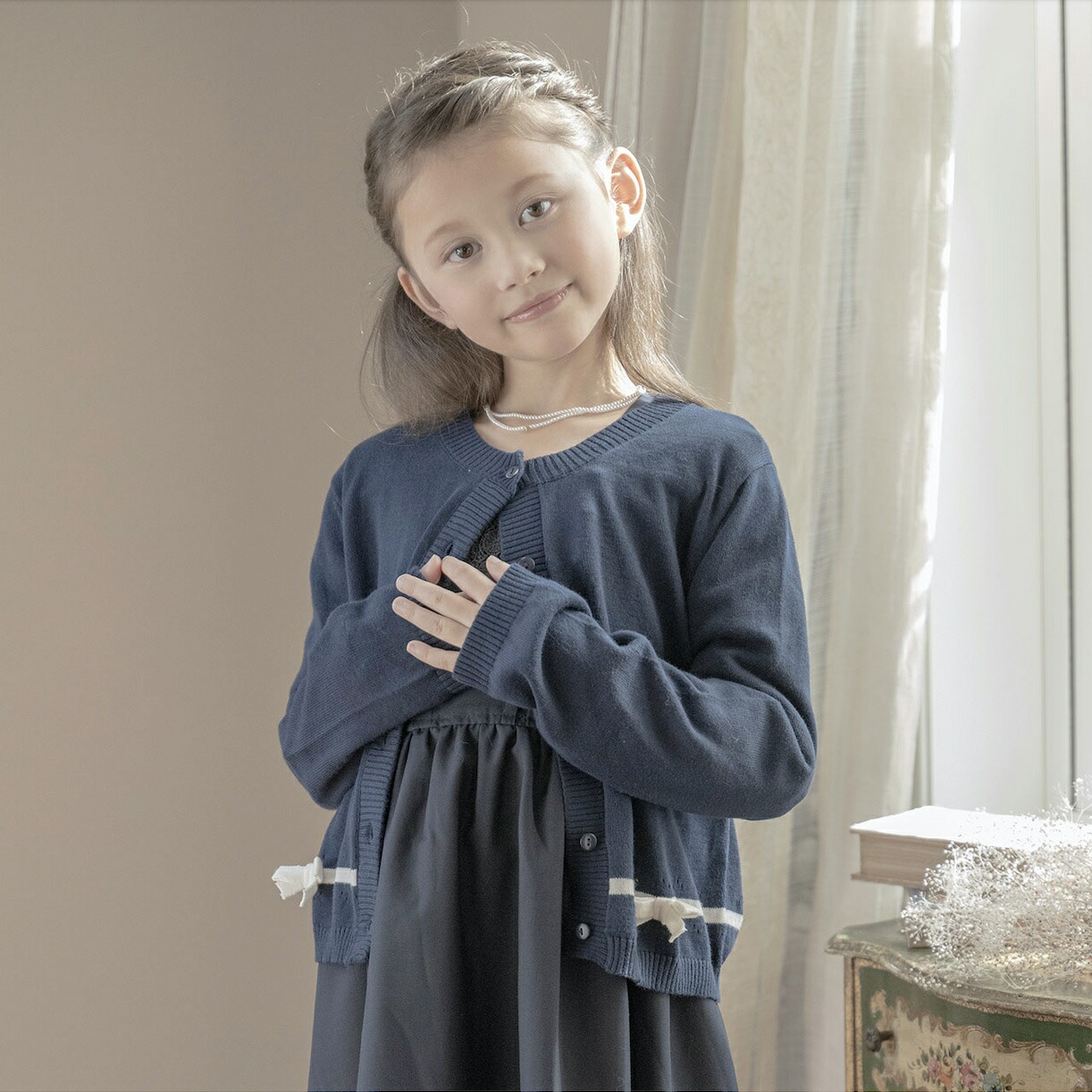 ボレロ カーディガン 女の子 子供服 ジュニア 卒業式 フォーマル TAK キッズ キャサリンコテージ