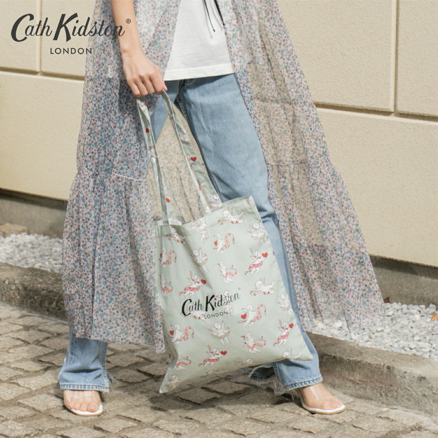 Cath Kidston キャビンバッグ　スモールアネモネ　 グレー Cath Kidston キャビンバッグ スモールアネモネ グレー 楽天市場