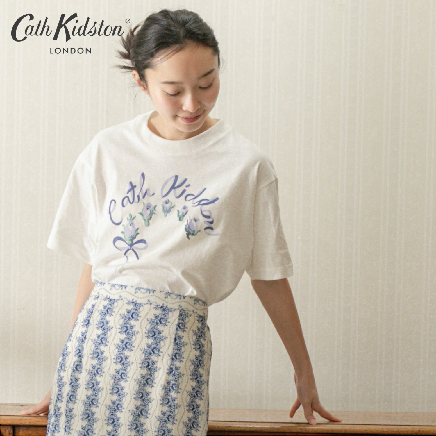 楽天市場】キャス キッドソン 公式 オーバーサイズ Tシャツ