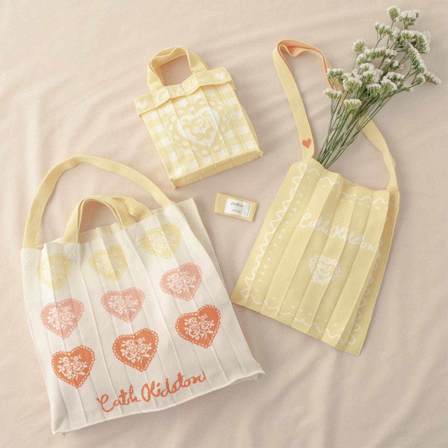 キャス キッドソン 公式 CK×KNT365 Co-Knitty Gingham Rose