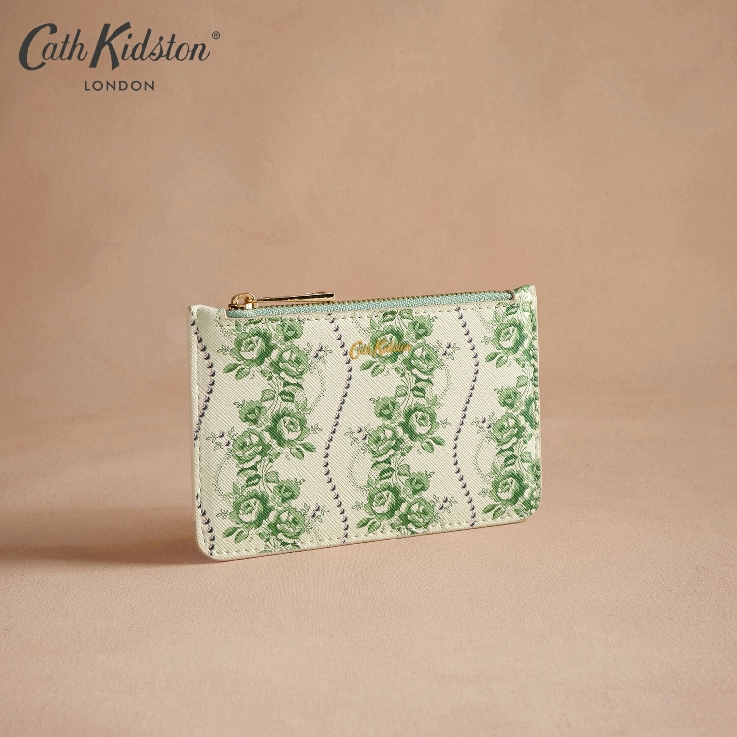 楽天市場】キャス キッドソン 公式 L カーブ ジップドパース Rose