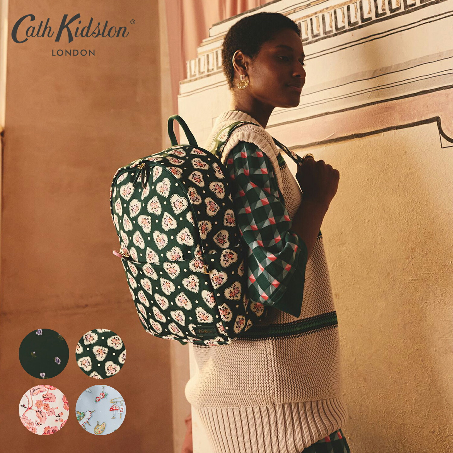楽天市場】Cath Kidston(キャスキッドソン) リュック バック