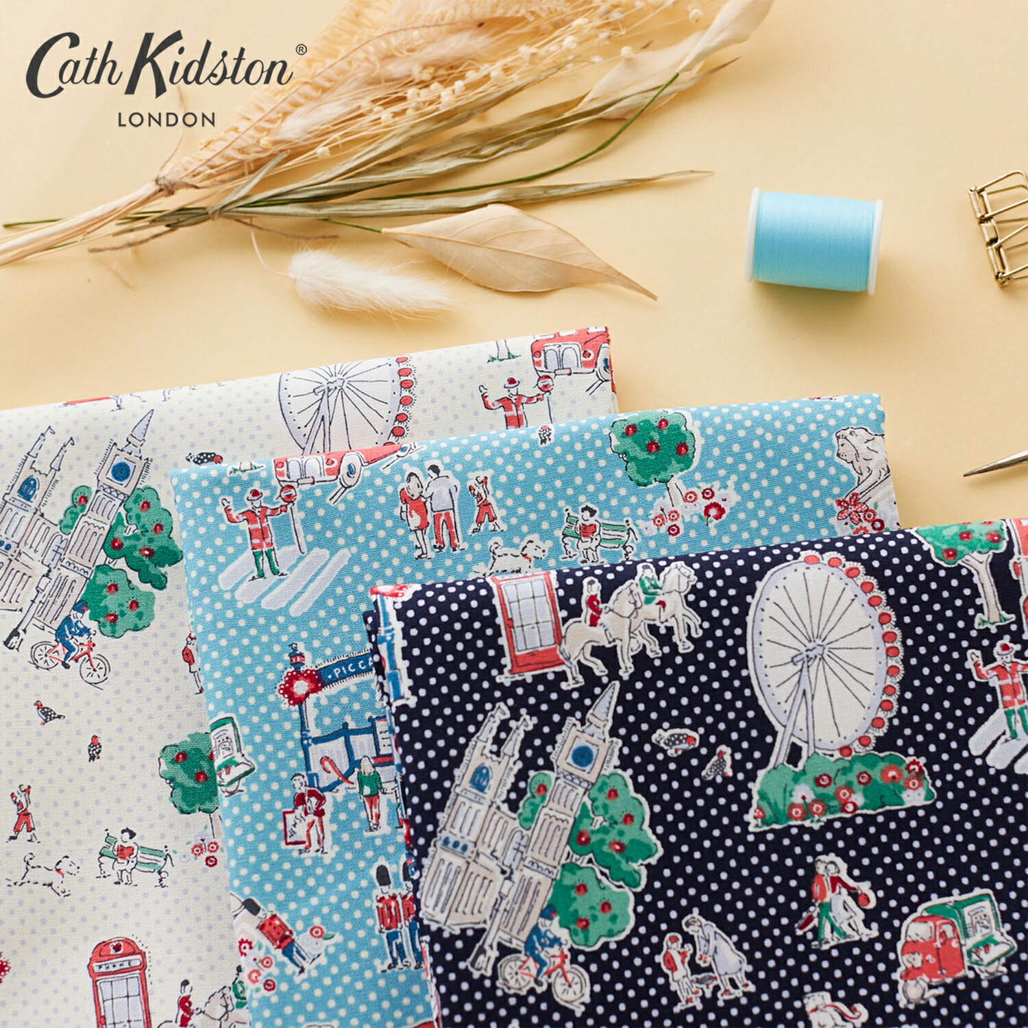 楽天市場】キャス キッドソン 公式 ティータオルセット 2PK Billie