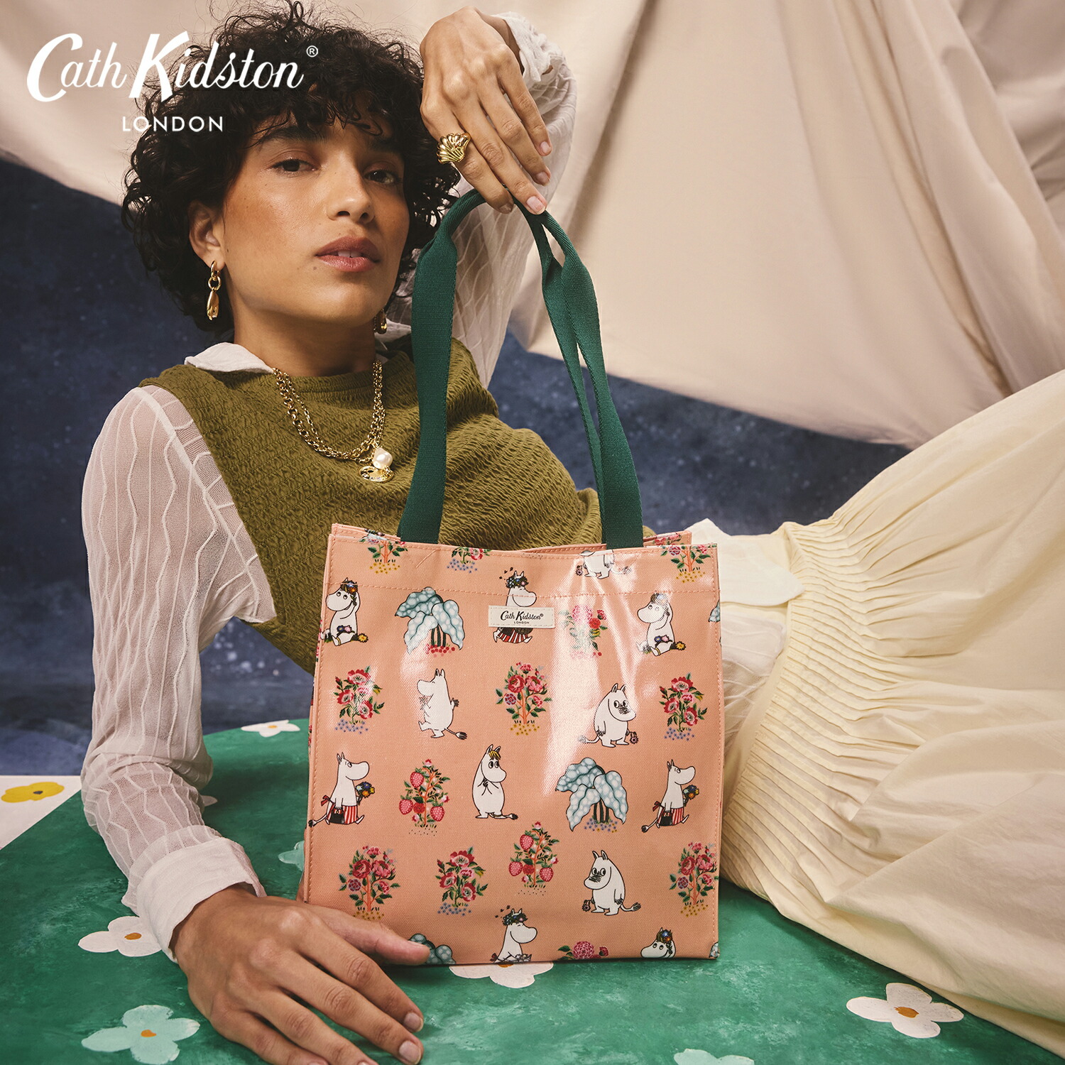 楽天市場】キャス キッドソン 公式 ムーミン ラージ ブックバッグ