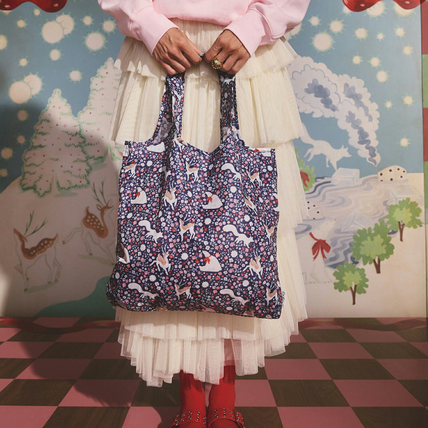 楽天市場】送料無料 キャスキッドソン リバーシブル 二つ折り