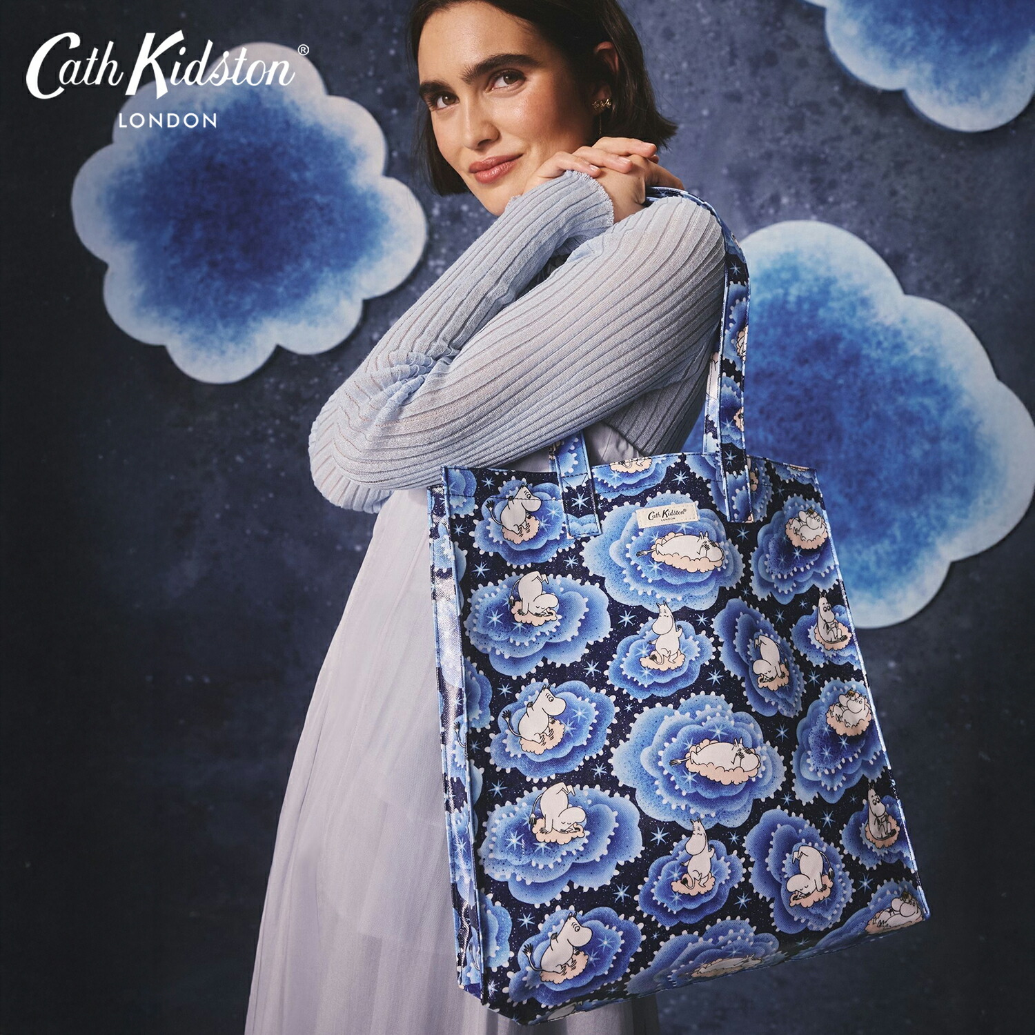 楽天市場】キャス キッドソン 公式 ムーミン ラージ ブックバッグ