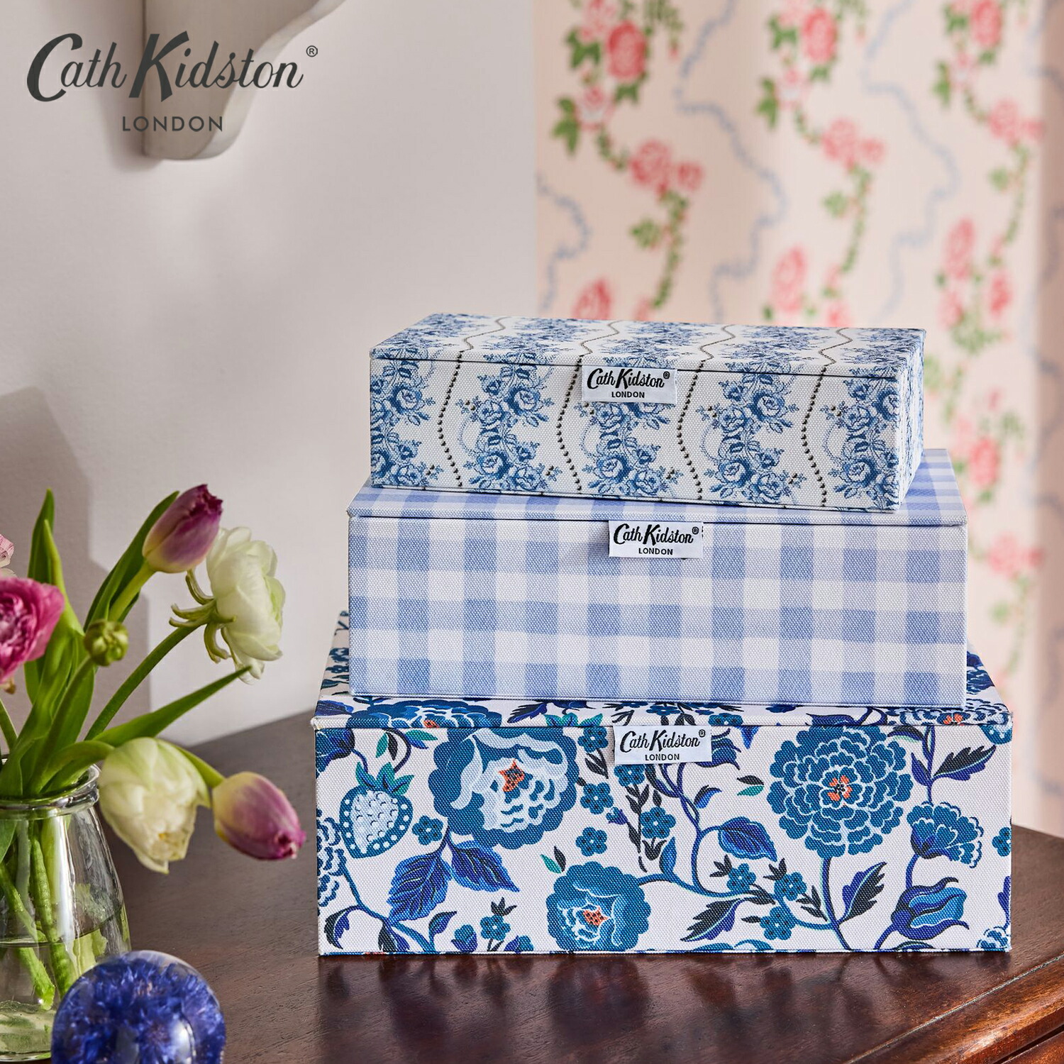 楽天市場】キャス キッドソン 公式 ムーミン ストレージ ボックス 3個