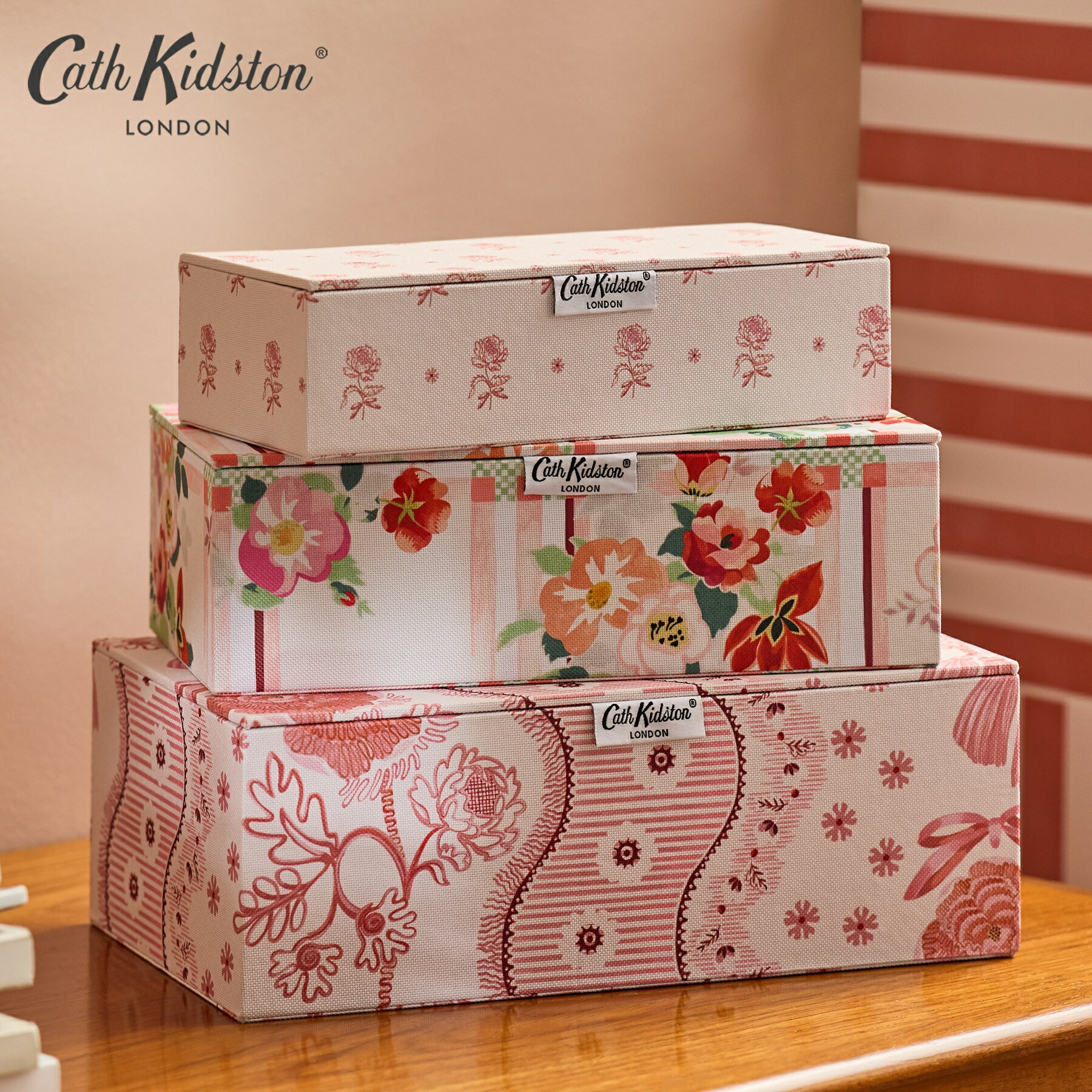 楽天市場】キャス キッドソン 公式 ティータオルセット 2PK Strawberry