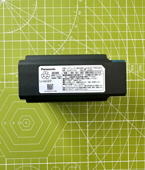 Panasonic AVA97V-1A［掃除機用 充電式リチウムイオン電池｝ Panasonic パナソニック 充電式リチウムイオン電池 AVA97V-1A