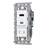 【WTL147740MW】パナソニック SO-STYLE（ソー 表現スタイル）絵図面架線物の具 埋込申し受ける用USB差し込み2界面(18W)(USB-A･C)(扉付差し込み付) マットセラミックホワイト 花・ガーデン・DIY-電設資材-コンセント