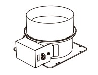 クリナップ 【ZZHDS-150C】 排気電動シャッター レンジフード対応部品
