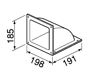 クリナップ レンジフード用アタッチメント ZZFY-AS615
