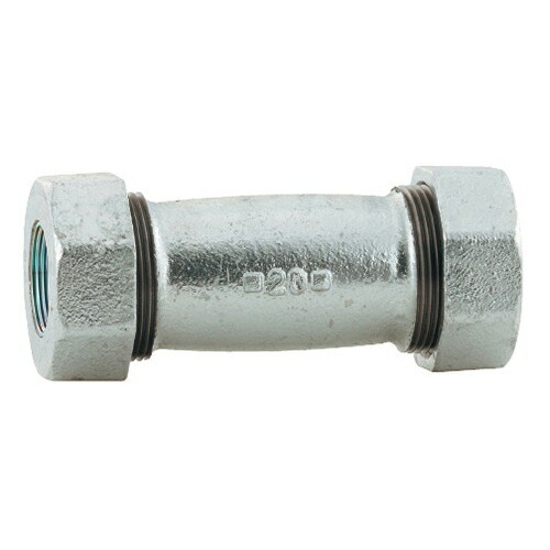 カクダイ 3管兼用ジョイント ロングソケット（白）【649-832-50W】【純正品】