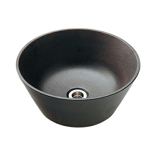 手水鉢（砂鉄） 【624-942】 【配管資材・水道材料】カクダイ【純正品】