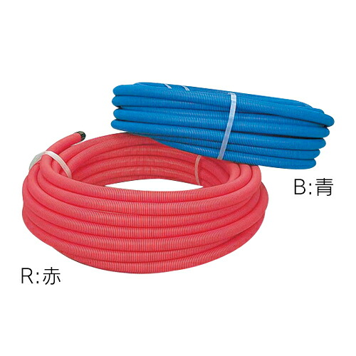 サヤ管（青） 25 【672-152-50B】 【配管資材・水道材料】カクダイ【純正品】