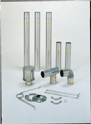 【1セット】SJ100B 排気筒ステン SUS304 CF (セット) 100φ用セット 単品ロット:1セット 東洋アルチタイト【純正品】|水道材料屋 一番館