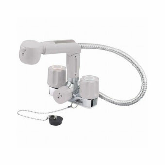 最安値 楽天市場 三栄水栓 ツーバルブスプレー混合栓 洗髪用 K3104kr Lh 13 K3104krlh13 新品 Sanei 水栓 おしゃれリフォーム通販 せしゅる 人気ショップが最安値挑戦 Www Lexusoman Com