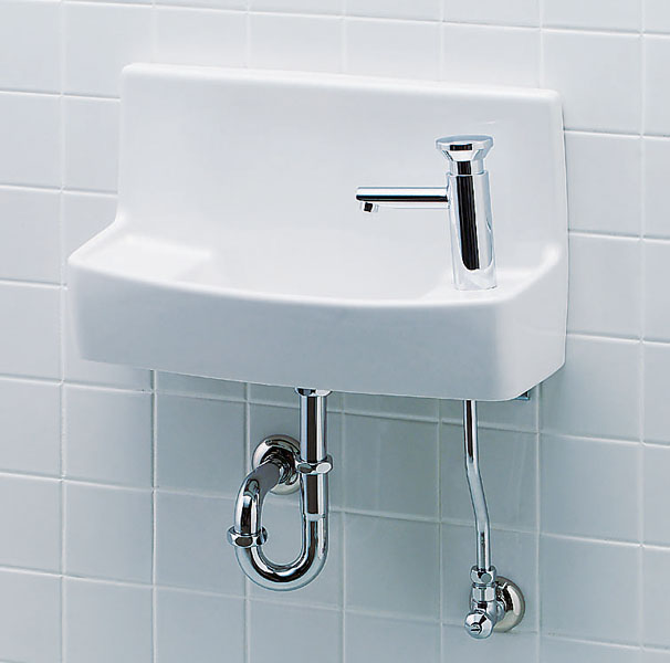 【L-A74PA】 LIXIL・リクシル 室内用便器用室内用便器器 うしろ押し式セルフ立ちふさがる水栓 壁水・床水抜き ハイパーキラミック INAX【純然たる品】