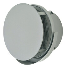 【AT-150TUNSJD4】外壁用（ステンレス製） 丸形防風板付ベントキャップ（ワイド水切タイプ）｜網 【AT150TUNSJD4】[新品] 【代引き・後払い決済不可】【純正品】