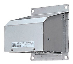 三菱 換気扇 部材 システム部材 【P-13CVSD-BL】 防火ダンパー付フード【純正品】