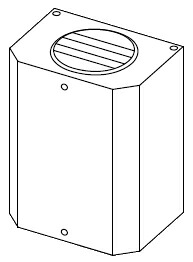 ノーリツ[NORITZ] 排気カバー 【FL-1】 ガス給湯器 関連部材 品コード：[0707899]【純正品】 18,037円