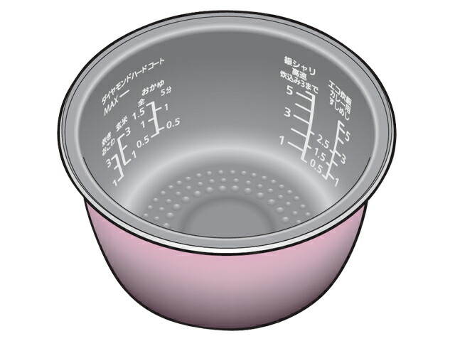 ARE50-K13 パナソニック Panasonic スチーム&可変圧力IHジャー炊飯器 1升炊き 内釜 ARE50-K13【純正品】|水道材料屋 一番館