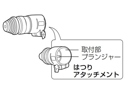 EZ9HX402 パナソニック Panasonic はつりアタッチメント(SDSプラス型シャンク) 電動工具 その他電動工具【純正品】｜水道材料屋 一番館