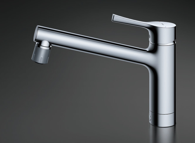 TOTO TKS05306Z 台付シングル水栓 TOTO 台付シングル混合水栓(エコシングル、ハンドシャワー、寒冷