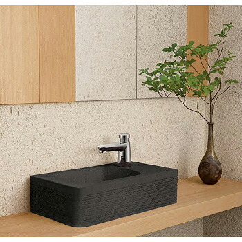 【受注生産品】グローエ 洗面器 手洗い器【JPK 05 400】カラーブラック グローエジャパンコレクション 洗面器 スクエア型ベッセル手洗器　【受注生産のため、ご注文後のキャンセル不可】 【メーカー直送のみ・代引・後払い決済不可】【純正品】