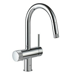 【JPK61802】 GROHE[グローエ] キッチン用水栓 浄水器一体型シングルレバーキッチン混合栓（クローム） ミンタ キッチン水栓 台所水栓 混合水栓 【メーカー直送・代引決済・後払い決済不可】【純正品】