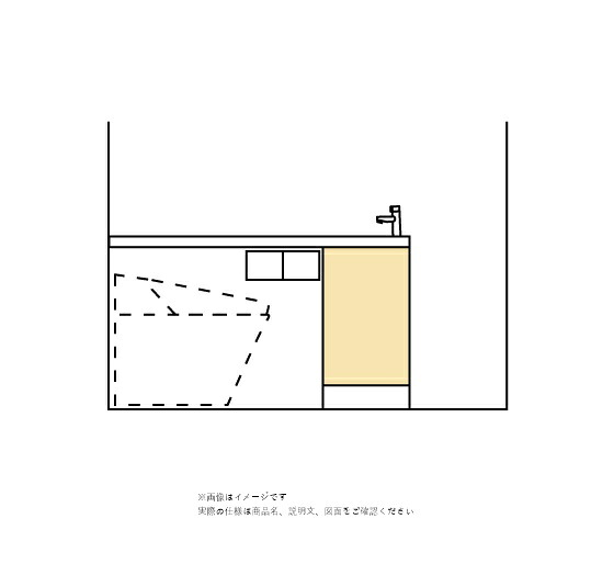 トイレ手洗い器セット AN-ACREAAKXHEX INAX イナックス LIXIL リクシル キャパシア カウンターキャビネットプラン カウンター奥行280 手洗器一体型人造大理石カウンター 右仕様 床壁共通給水仕様 床排水 ミドルグレード D280