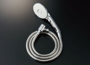 エコアクアスイッチシャワー　BF-SJ6MBGE(1.6)-AT(標準仕様スイッチ付)　メタル調シルバーホース(樹脂製防カビホース)　LIXIL エコアクアスイッチシャワーSPABF-SM6MBGE(1.6)-AT（水栓金具） |展開