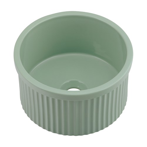 カクダイ【493-246-GR】丸型手洗器//ｸﾞﾘｰﾝ おしゃれ 飲食店などにおすすめです！