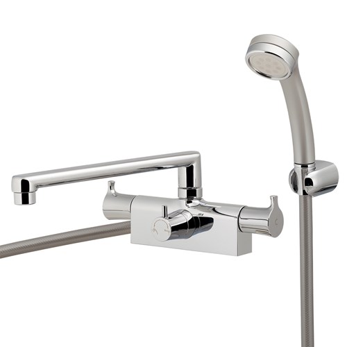 【152-233】 カクダイ 2ハンドルシャワー混合栓｜水道材料屋 一番館