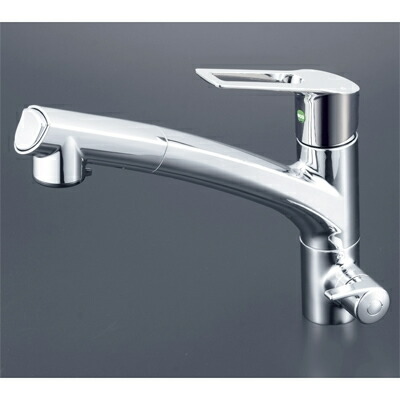 KVK 浄水器専用シングルレバー式シャワー付混合栓(eレバー) 【KM5061NEC】[新品]【純正品】
