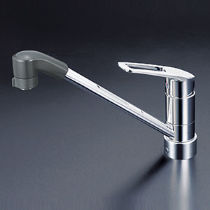 KVK キッチン 【KM5211JTF】 流し台用シングルレバー式シャワー付混合栓/上施工 [新品]【純正品】