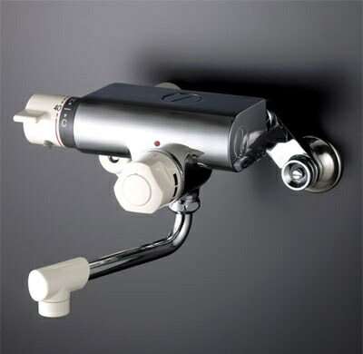 楽天市場】KVK 定量止水付サーモスタット式混合栓 【KM159G