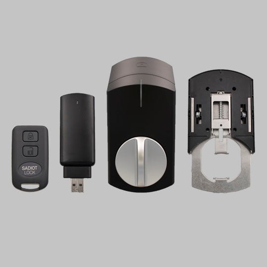 LIXIL・リクシル 【NETDA00119】 SADIOT LOCK2 取付けプレートセット（本体1、ハブ1、リモコン1、取付けプレート1） 【純正品】
