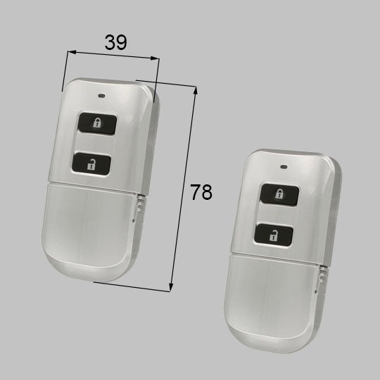 LIXIL・リクシル 【NETDA00121】 後付けオートロックES リモコンキー2個セット 玄関ドア部品[DEA2×2]【純正品】