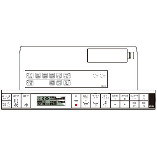 リクシル・イナックス 【354-1809-SET】 LIXIL・INAX インテリアリモコンキット[354-1809-SET] LIXIL INAX【純正品】