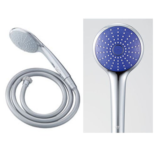 リクシル・イナックス【BF-SH6BG-PU-TY-CF】 LIXIL・INAX 雨水Ｏ２シャワー〈青色〉 風呂場部分品 [BF-SH6BG-PU/TY][BF-SH6BG(*)-PU/TY] brdp LIXIL INAX【完全無欠品】