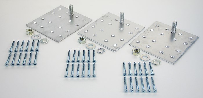 【GZ-H10B】 三菱 電気温水器 [別売]給湯専用タイプ用 GZ-H10B 別売品 木床用脚部固定金具
