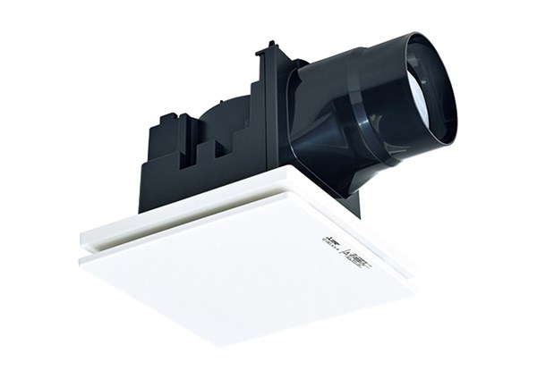 三菱【VD-08ZLXC14-W】 換気扇 ダクト用換気扇 天井埋込形 接続パイプΦ100mm 埋込寸法150mm角 居間・トイレ・洗面所用 24時間換気機能付 クールホワイト VD-08ZLXC13-Wの後継品 天井埋込換気扇 ダクト用 ダクト換気扇 【純正品】