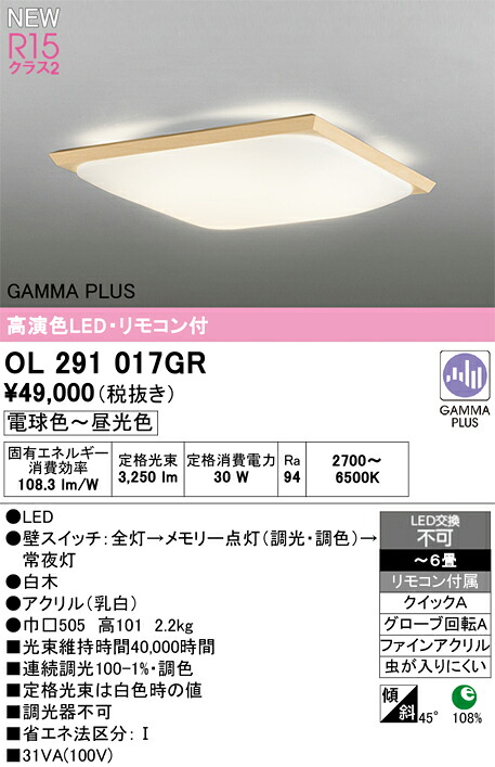 最高限度ともし火 オーデリック OL291017GR 代引っ張ること・後ばらい不可
