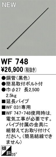 シーリングファン オーデリック WF748 代引き・後払い不可