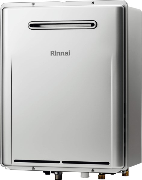 リンナイ 給湯器【RUF-ME2406SAW(A)】都市ガス エコジョーズオートガスふろ給湯器24号屋外壁掛型（屋外、壁掛、側方10mm）マイクロバスユニット内臓